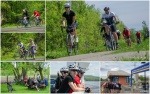Vélo éclaté métro, train, traversier