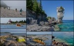 Photos de TripLevé à la Baie Georgienne en 2014.