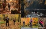 Action de Grâce trio vélo, rando, canot en Mauricie.