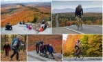 Plein air à Mégantic à l'Action de Grâce en 2016.